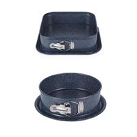 Russell Hobbs Springform Pan Set Non-Stick 18cm Round Cake Pan & 24cm Square Pan