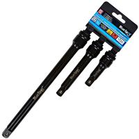 IMPACT Socket Extension BARS. 1/2" Dr Long reach IMPACT Extension BARS 3pc Set