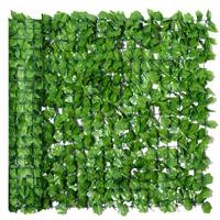 Outsunny Decorative Trellis with Artificial Leaves, 3 x 1m, Ivy Leaves