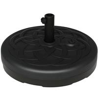 Outsunny Garden Parasol Base Water or Sand Filled Weight with Built-In Handle