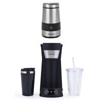 Salter 2-in-1 Iced Coffee Maker & Grinder Cold Brew Travel Mug 60g Grinding Mill