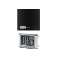 Salter Kitchen Scale & Timer Set 3kg Digital Scale with Tare & Magnetic Timer