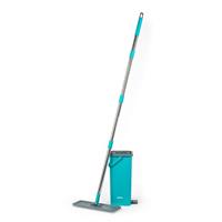 Beldray AntiBac Mop & Bucket, 5L, 180 Swivel, 2 Pads, Slim, For All Floor Types