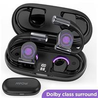 MPOW 144+ Language AI Translator Earbuds Wireless Bluetooth Headphones 3-in-1