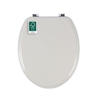 Beldray Wooden Toilet Seat Easy To Fit And Remove Durable Easy Clean White