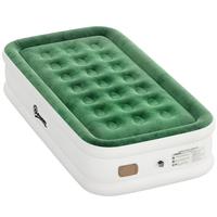 Outsunny Inflatable Mattress, Single Air Bed with Built-in Pump, Refurbished