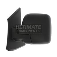 Vauxhall Vivaro Van 2014-2019 Electric Wing Door Mirror Black Passengers Side