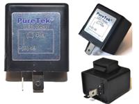 PureTek Motorcycle Motorbike 2 Pin LED Indicator Flasher Relay 2P6