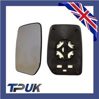 Front Door Wing Mirror Glass Ford Transit Mk6 Mk7 2000-2014 Passenger Left Side