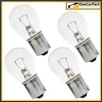 4 x 382 P21W CAR BRAKE STOP REAR TAIL CLEAR INDICATOR BULBS 12V 21W BA15S