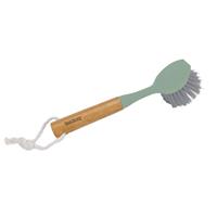 Beldray Round Dish Brush Eco Range Tough on Dirt Strong & Durable Bamboo Green