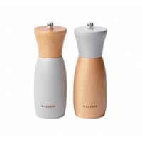 Salter Salt & Pepper Mill Set Adjustable Grind Fine to Course Universal Grinder