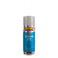 Hycote Aluminium Coat Spray Paint Durable Excellent Adhesion Fast Dry 400ml