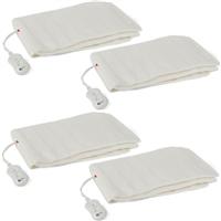 Kleeneze Electric Heated Underblanket 4 Pack Double Beds Machine Washable