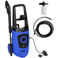 DURHAND High-Performance Power Washer 1800W, 150 Bar, 510 L/h, Blue
