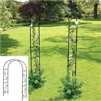 Metal Decorative Garden Arch Heavy Duty Climbing Plants & Flowers Support Frame