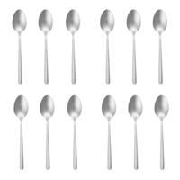 Russell Hobbs Teaspoon Set of 12 Vienna Stainless Steel Coffee Spoons Cutlery