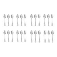 Salter Teaspoon Set of 24 Newbury Stainless Steel Coffee Spoons Cutlery Set