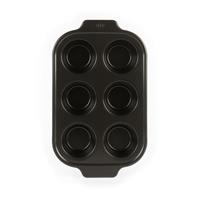 Royal Van Kempen & Begeer 6 Cup Muffin Pan FPAS-Free Non-Stick (Open Box)