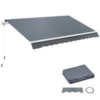 Awning Replacement Canopy, Grey, Refurbished