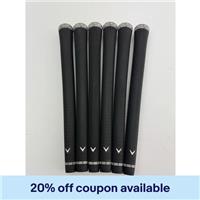 Golf Pride Midsize Tour Velvet 360 Soft Grips (6) Black /Grey /Pulled /26722