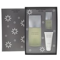 Issey Miyake Homme 125ml EDT, 50ml Shower Gel, 15ml EDT Gift Set For Men