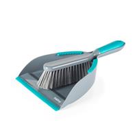 Beldray Antibac Dustpan & Brush Set Non-Scratch Bristles, Rubber Teeth