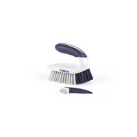 Beldray Deep Clean Handheld Scrubbing Brush Tough Stains, Non-Slip Grip,