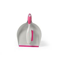 Kleeneze Rubber Head Dustpan Brush Set Squeegee Pet Hair Brush (Open Box)