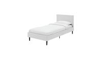 Skylar Single Bed Frame - White
