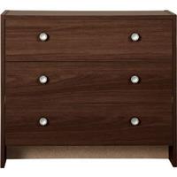 Seville 3 Drawer Chest Wenge Effect Elegant and Functional Bedroom Storage
