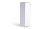Kids Juno 1 Door Wardrobe White Childrens Bedroom Storage Organiser Furniture