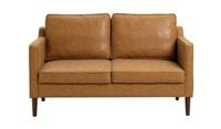 Knox Leather 2 Seater Sofa - Tan