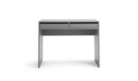 Pepper 2 Drawer Desk - Grey