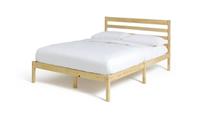 Kaycie Double Wooden Bed Frame - Pine