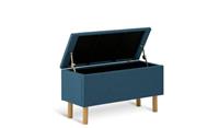 Habitat Olivia Large Ottoman Storage Box - Blue