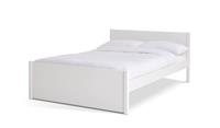 Jenson Wooden Bed Small Double White Bedroom Furniture Minimalist Design