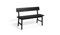 Habitat Nel Wood Veneer Dining Bench Black Kitchen Breakfast Furniture