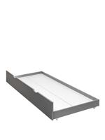 Classic Novara Kids Under Bed Storage Drawer Add-on - Grey ( TRUNDLE ONLY)