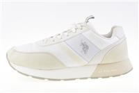 U.S. Polo Assn. Low Trainer Beige/White Men's Shoes Size UK 6