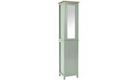 Livingston Tallboy Sage Green Storage Organiser Bathroom Furniture