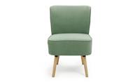 Eppy Fabric Accent Chair - Mint Green