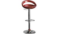 Ottawa Gas Lift Bar Stool Red Modern Kitchen Island Seating