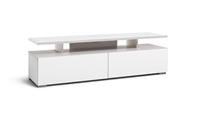 Floating Top TV Unit White For Living Room Bedroom UK