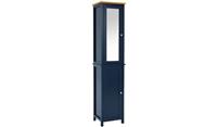 Livingston Tallboy Blue Storage Organiser Bathroom Furniture