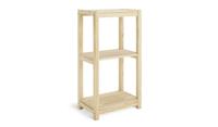 Karee 3 Shelf Shelving Unit - Pine