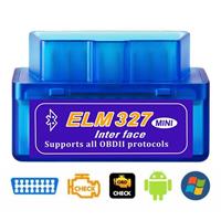 ELM327 MINI Car OBD2 Fault Code Reader Bluetooth Adapter Diagnostic Scanner Tool