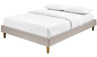 Arthur Platform Kingsize Bed Frame Natural Minimalist Design