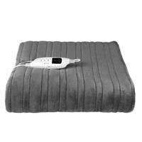 Kleeneze Heated Blanket Throw Remote Controlled 1-9 Hour Timer (Open Box)