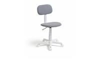 Fabric Office Chair Grey Modern Home Office Furniture Comfortable
